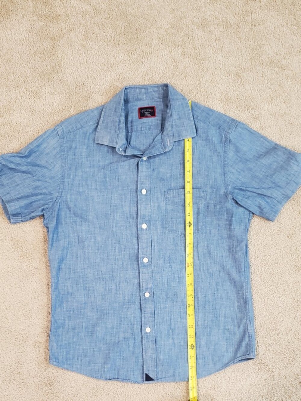 UNTUCKit Medium Short Sleeve Button Up